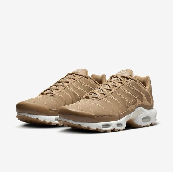Nike Air Max Plus TN Tuned Flax Sail Wheat Gum FZ8815-200 Size 9.5 Men's - Picture 5 of 6
